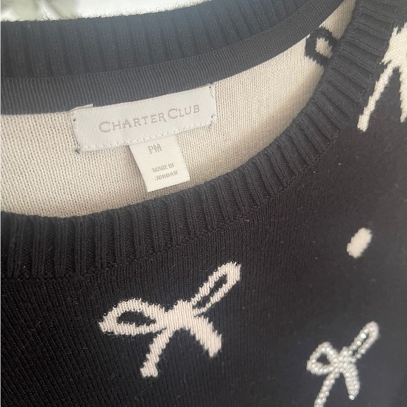Charter Club sweater size PM - Picture 3 of 3